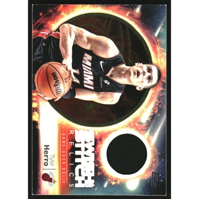 2025-26 Topps Swish and Stitch Relics #SSTTH Tyler Herro