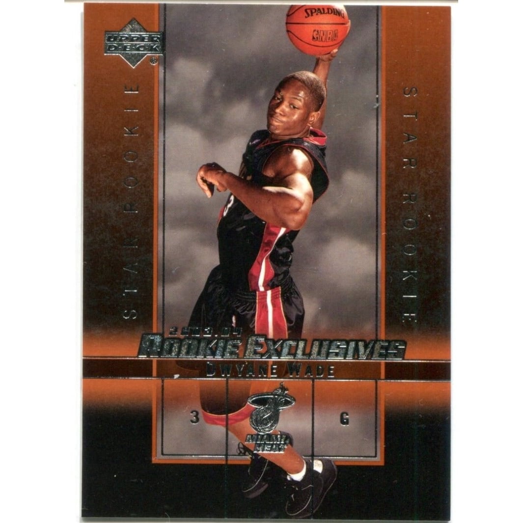 Indomitable Rookie Dwyane Wade Rookie Card