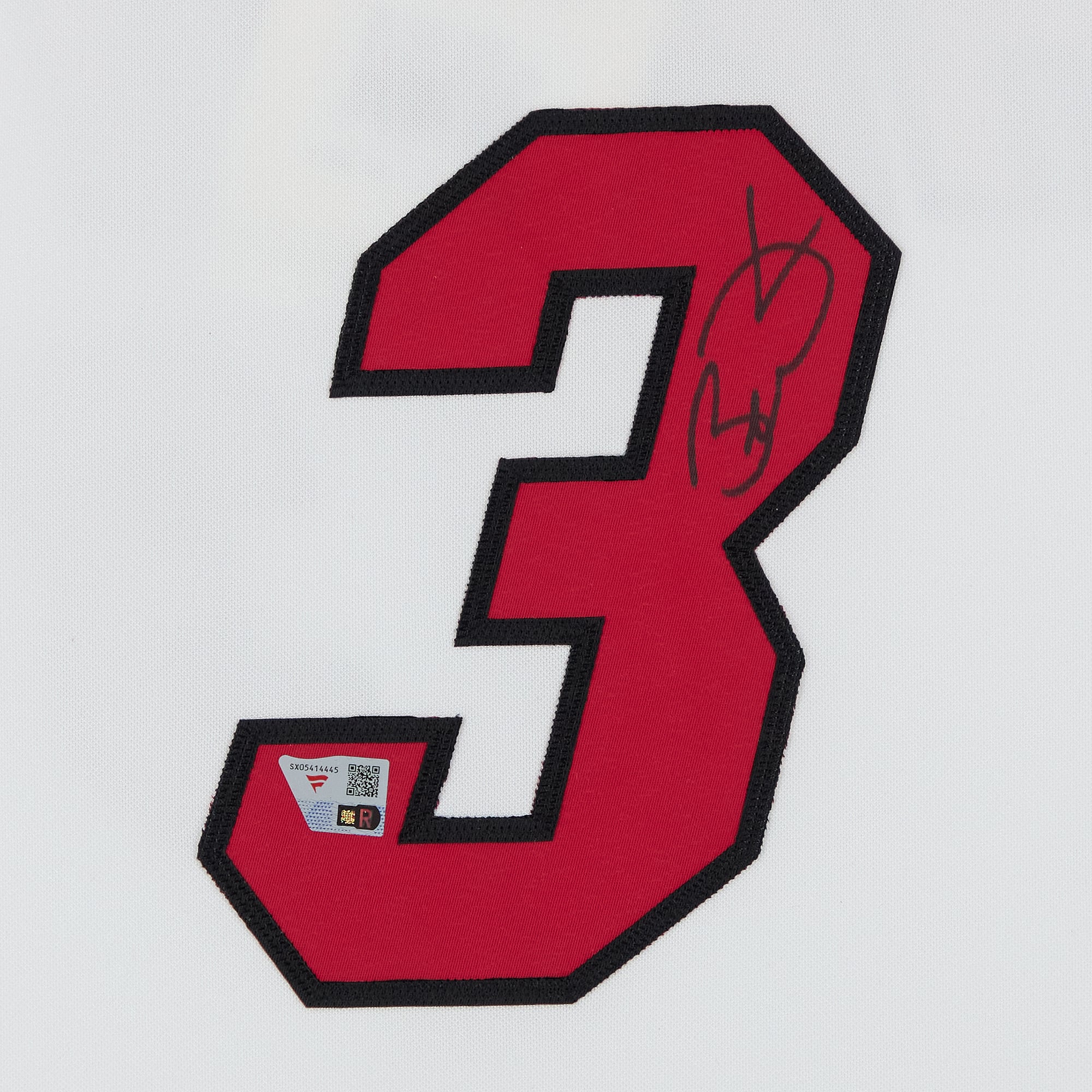 Dwyane Wade Miami Heat Autographed White Mitchell & Ness 2005 Finals Authentic Jersey