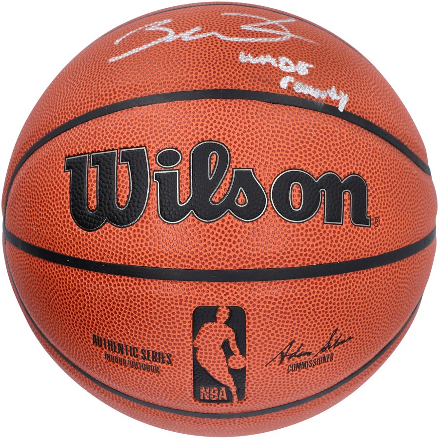 Dwyane Wade Miami Heat Autographed Wilson Authentic Series Indoor 