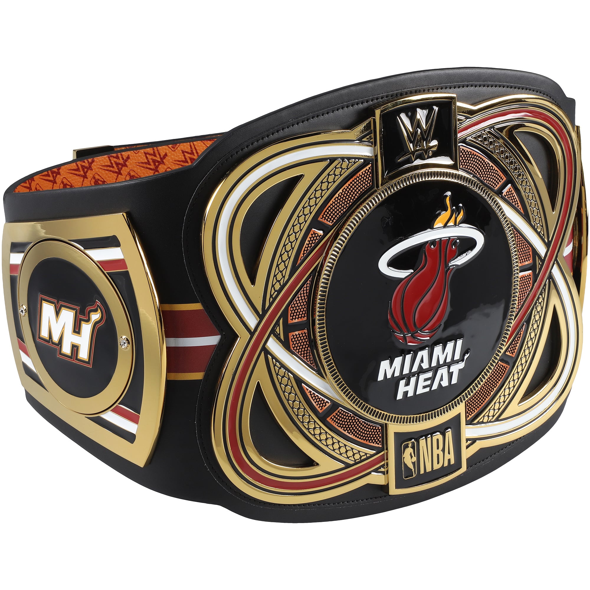 Dwyane Wade Miami Heat Autographed WWE Legacy Title Belt