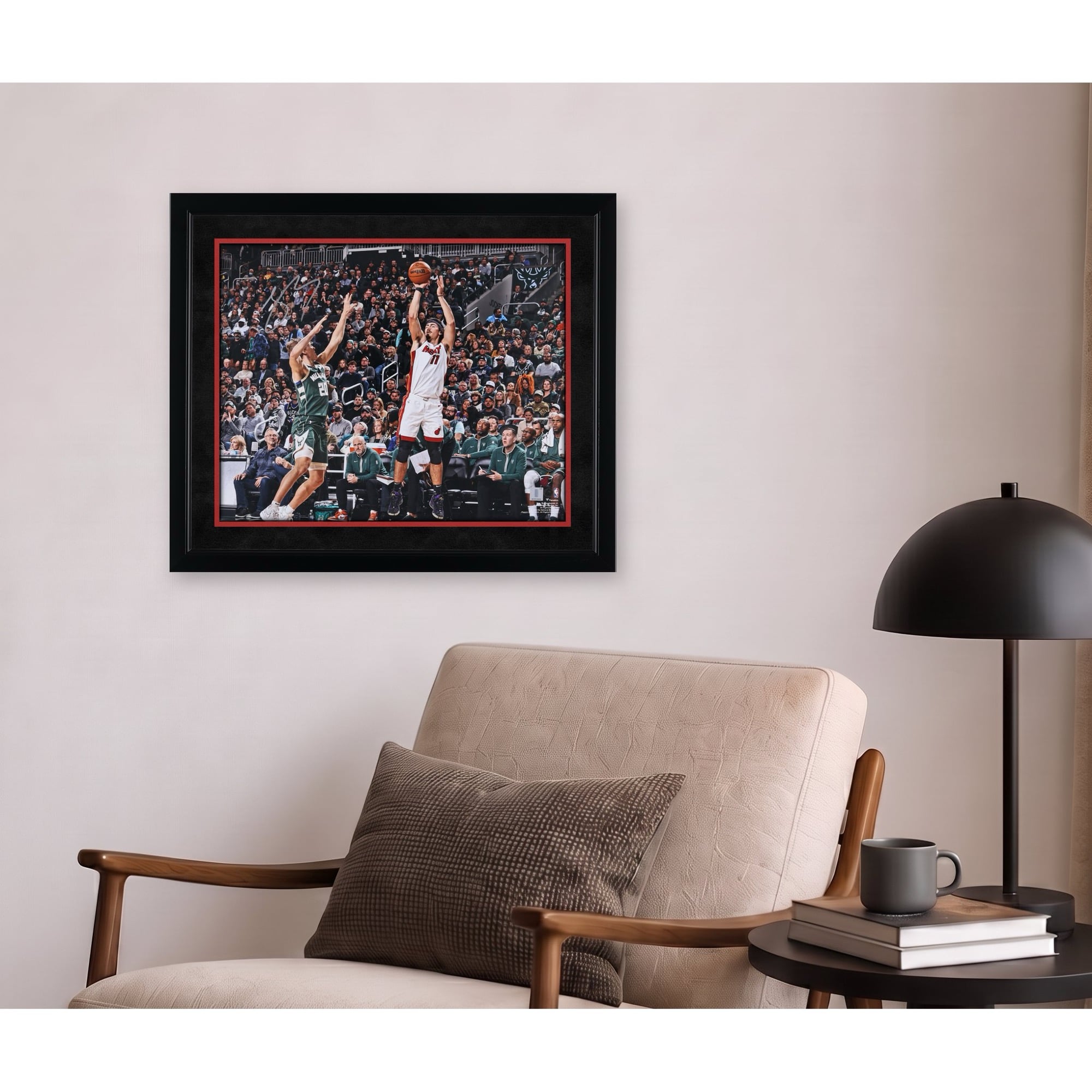 Jaime Jaquez Jr. Miami Heat Autographed 16" x 20" Shooting in White Photograph