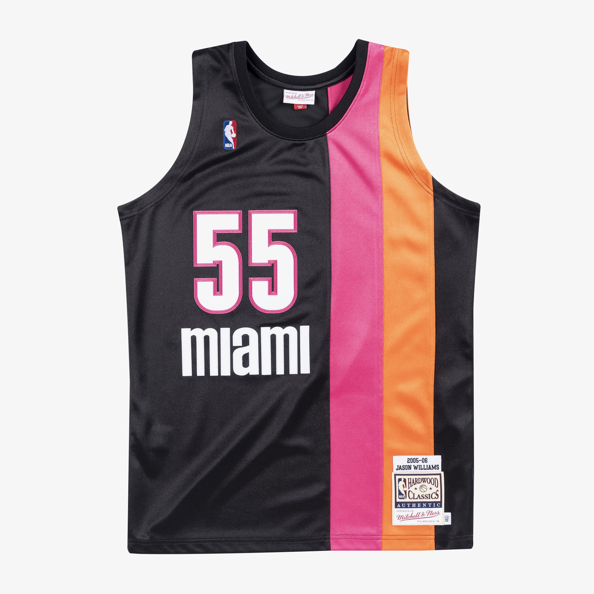 Jason Williams Miami Heat 2005-06 Black Authentic Player Jersey