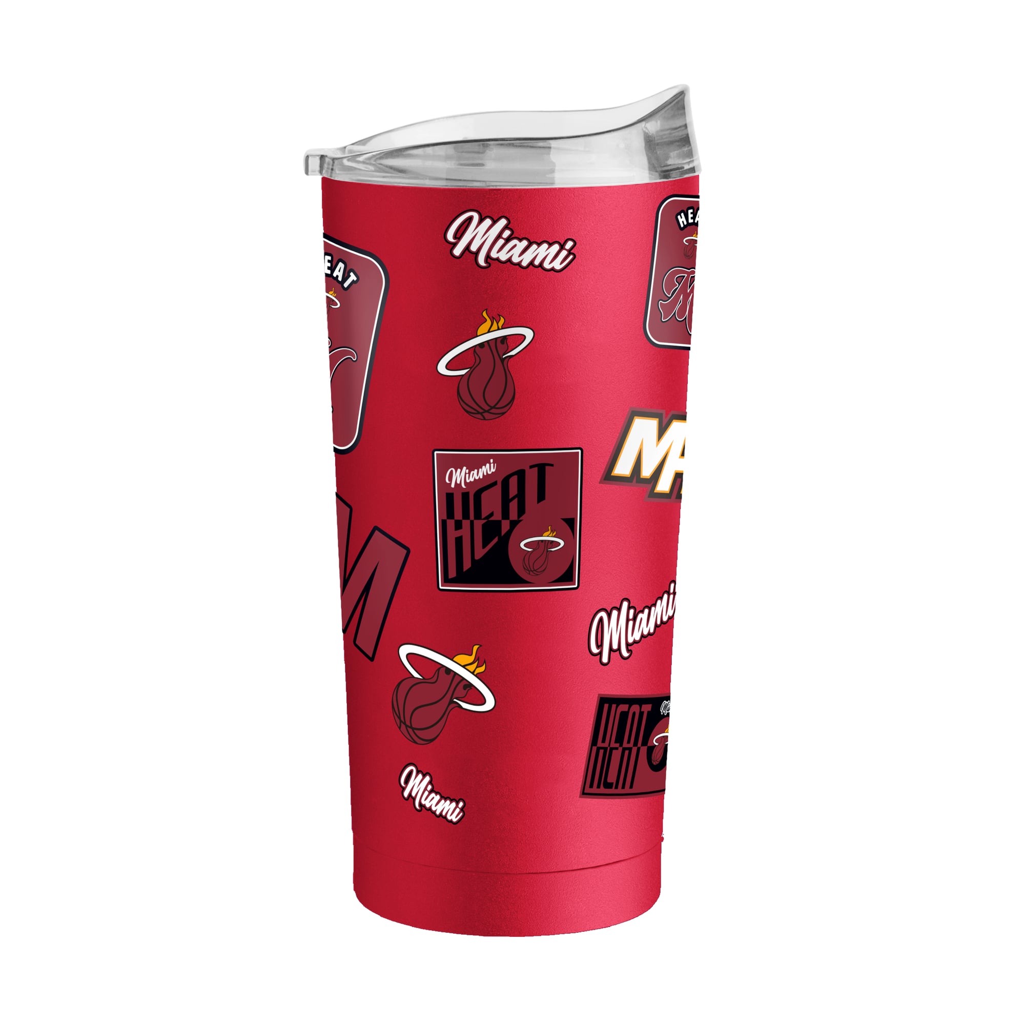 Gobelet isotherme Logo Brands Miami Heat 20 oz Dreamweave à revêtement en poudre