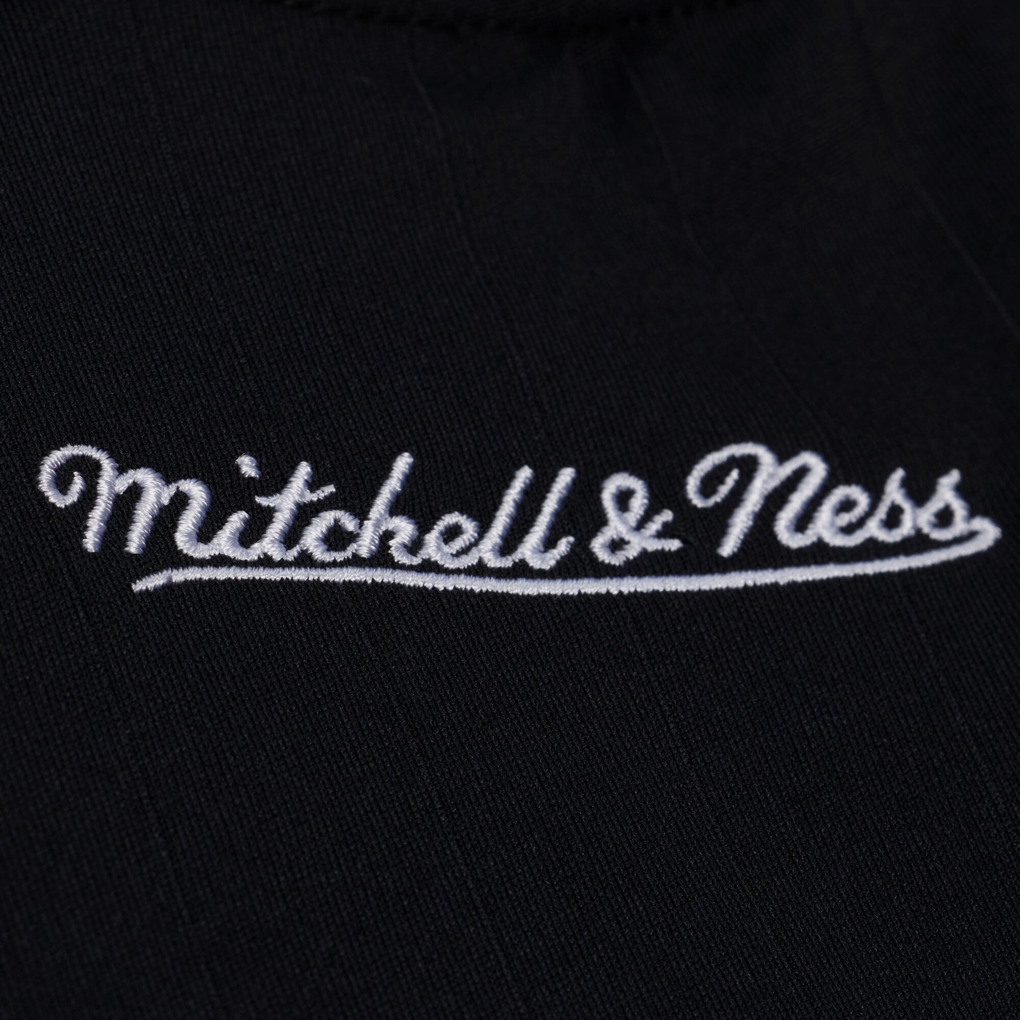 Men's Mitchell & Ness  Black Miami Heat Polo Jersey
