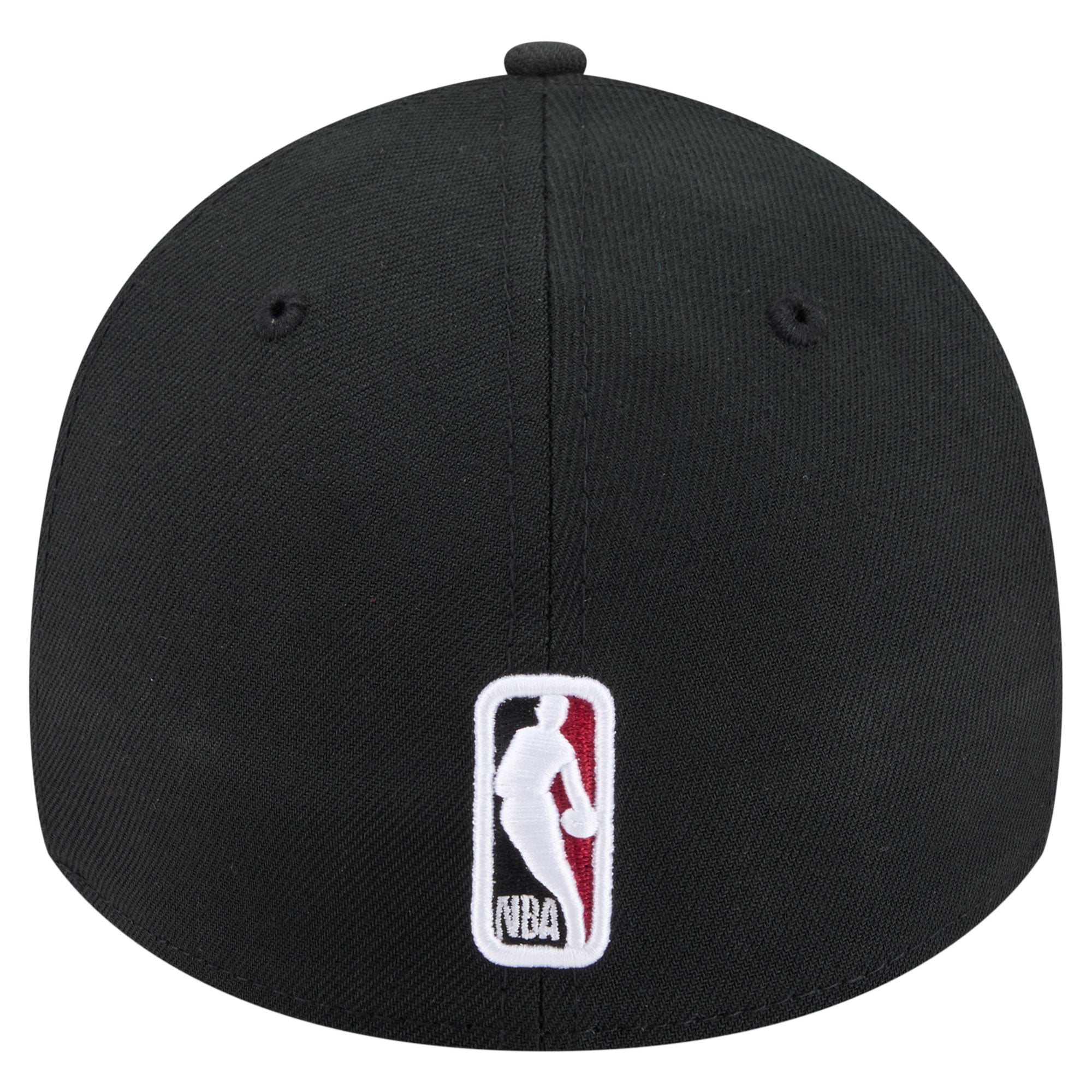 Men's New Era Black Miami Heat 39THIRTY Flex Hat
