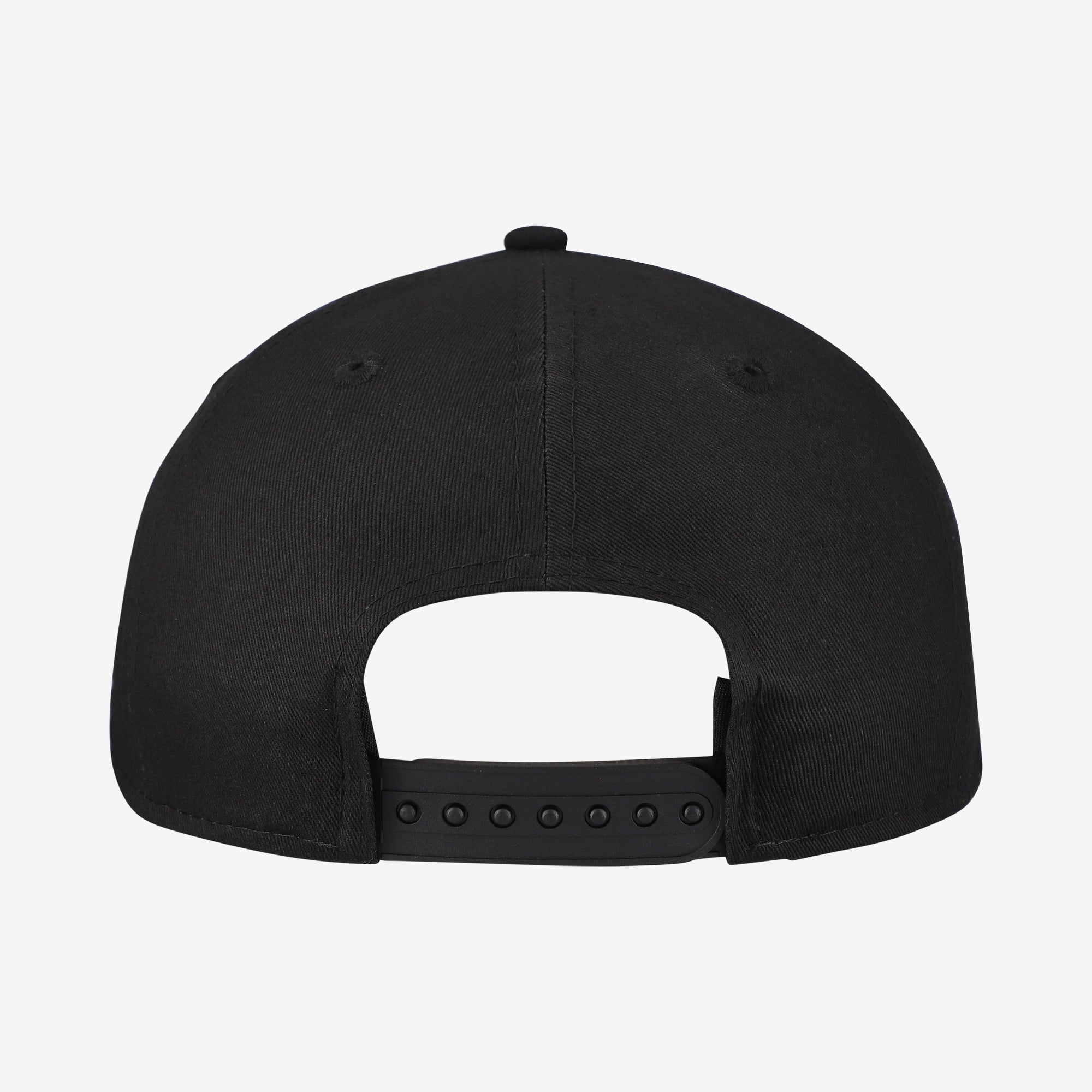 Men's New Era  Black Miami Heat Team 9FORTY Adjustable Hat