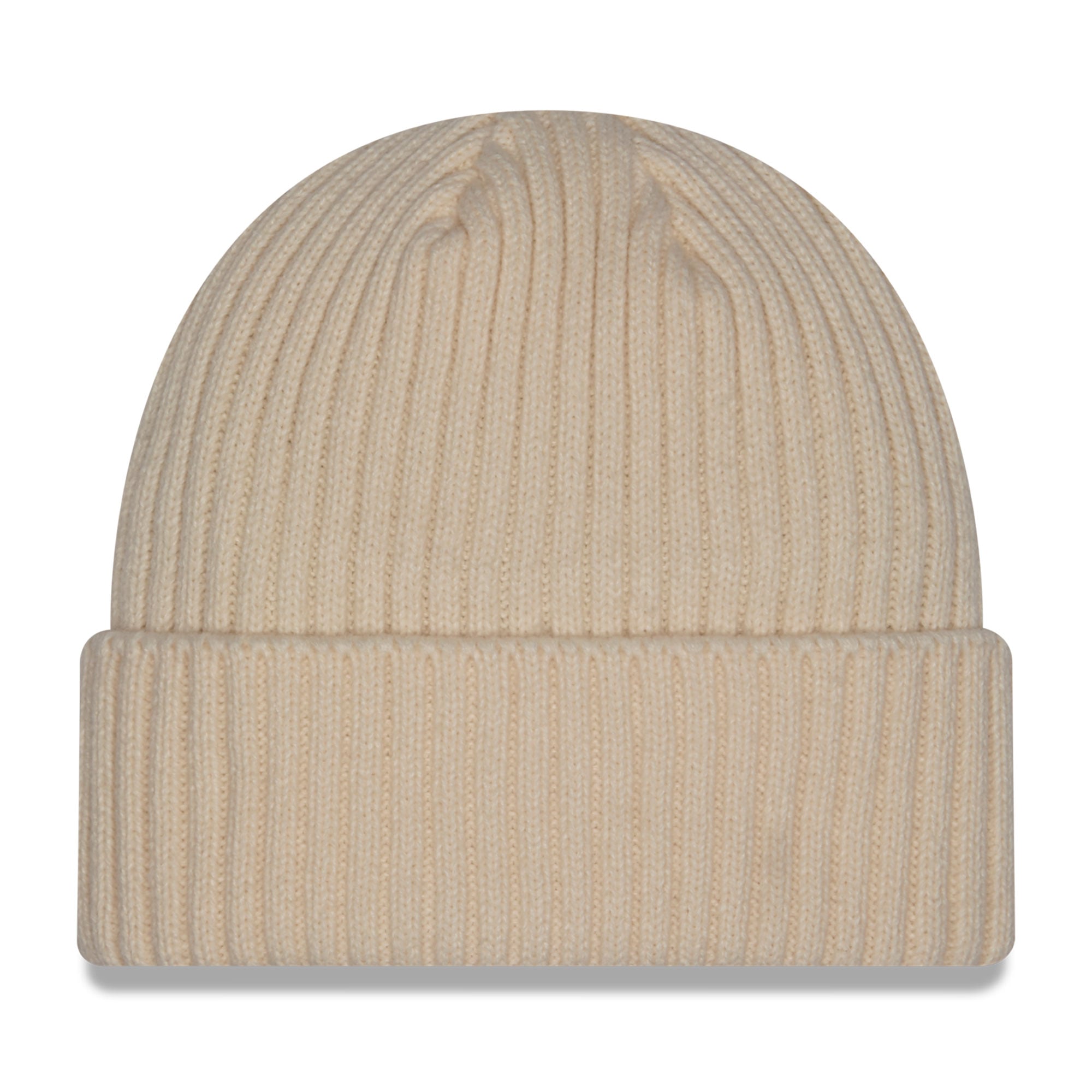Bonnet à revers New Era crème Miami Heat pour homme