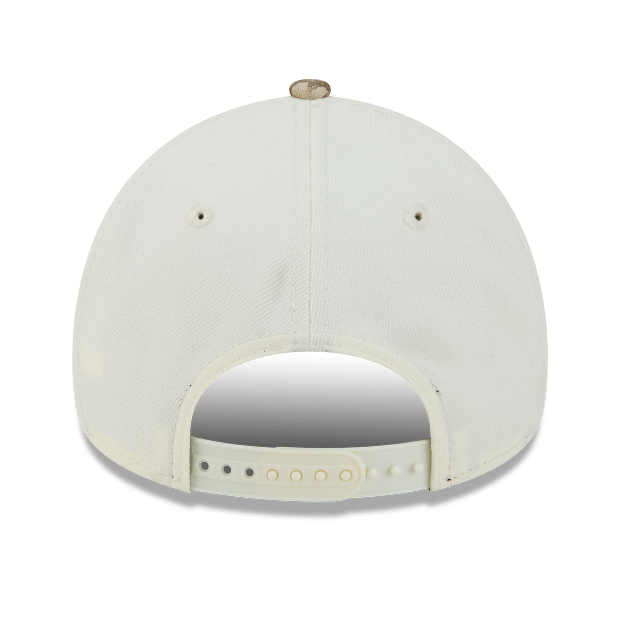 Casquette ajustable New Era 9FORTY A-Frame crème/camouflage Miami Heat Rose Banner pour homme
