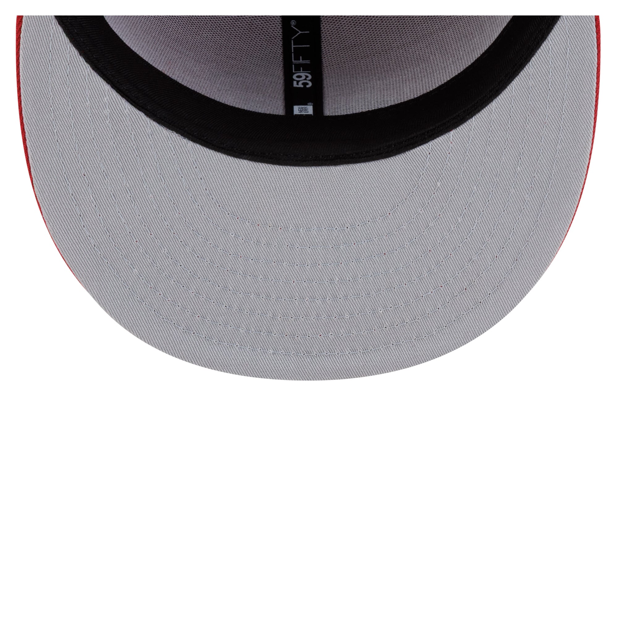 Casquette ajustée New Era 59FIFTY rouge Miami Heat Rose Banner pour homme
