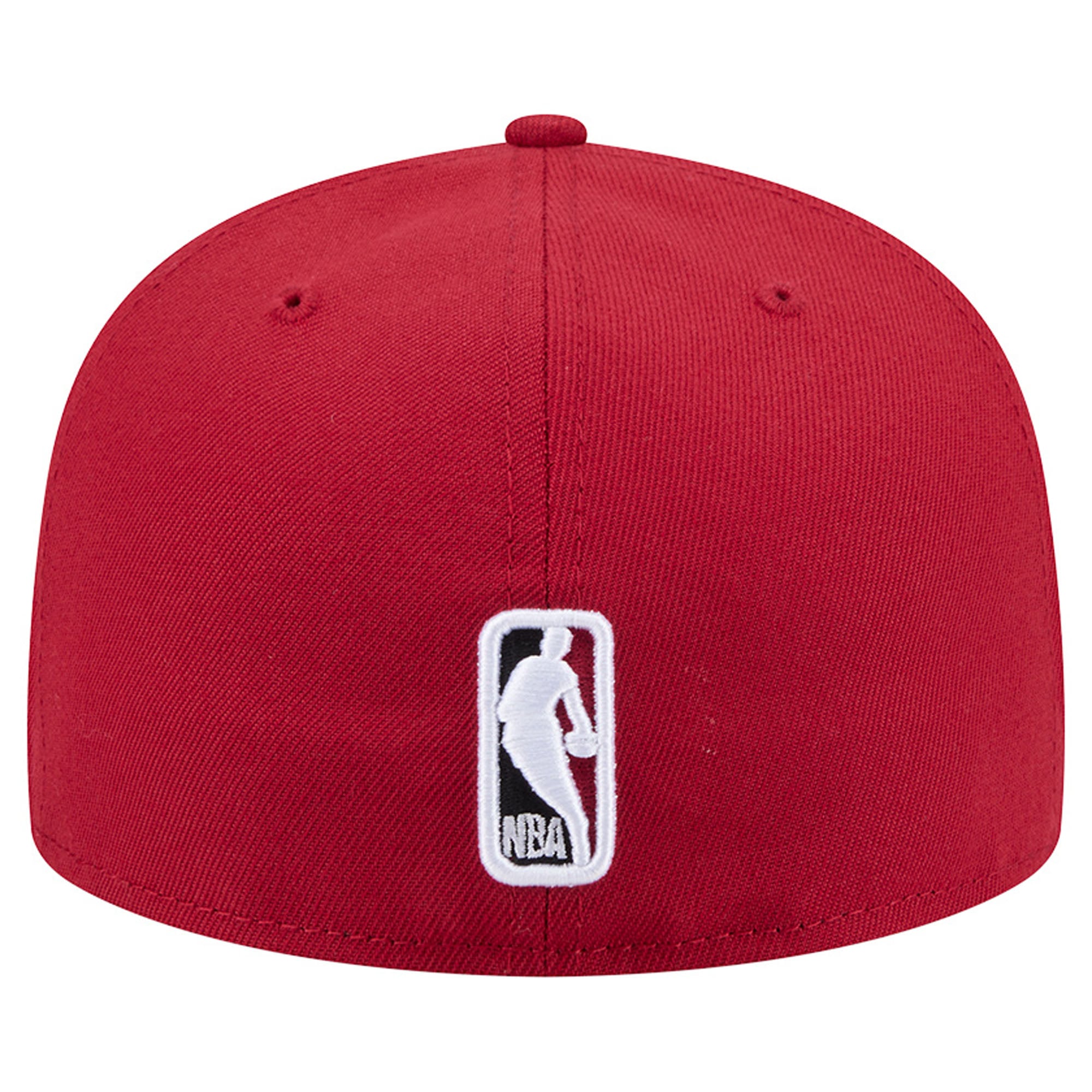 Men's New Era  Red Miami Heat Team 59FIFTY Fitted Hat