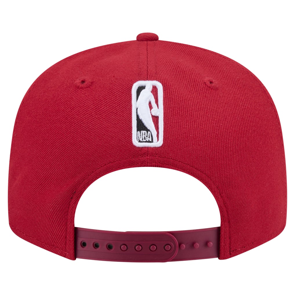 Miami Heat New Era Team 9FIFTY Snapback Hat - Red