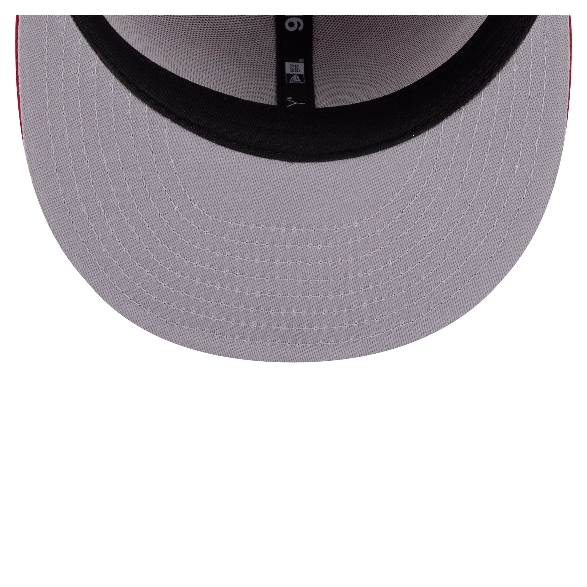 Men's New Era  Red Miami Heat Team 9FIFTY Snapback Hat