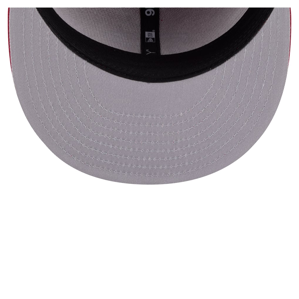 Red Team Cod Miami Heat New Era Team 9FIFTY Snapback Hat - Red