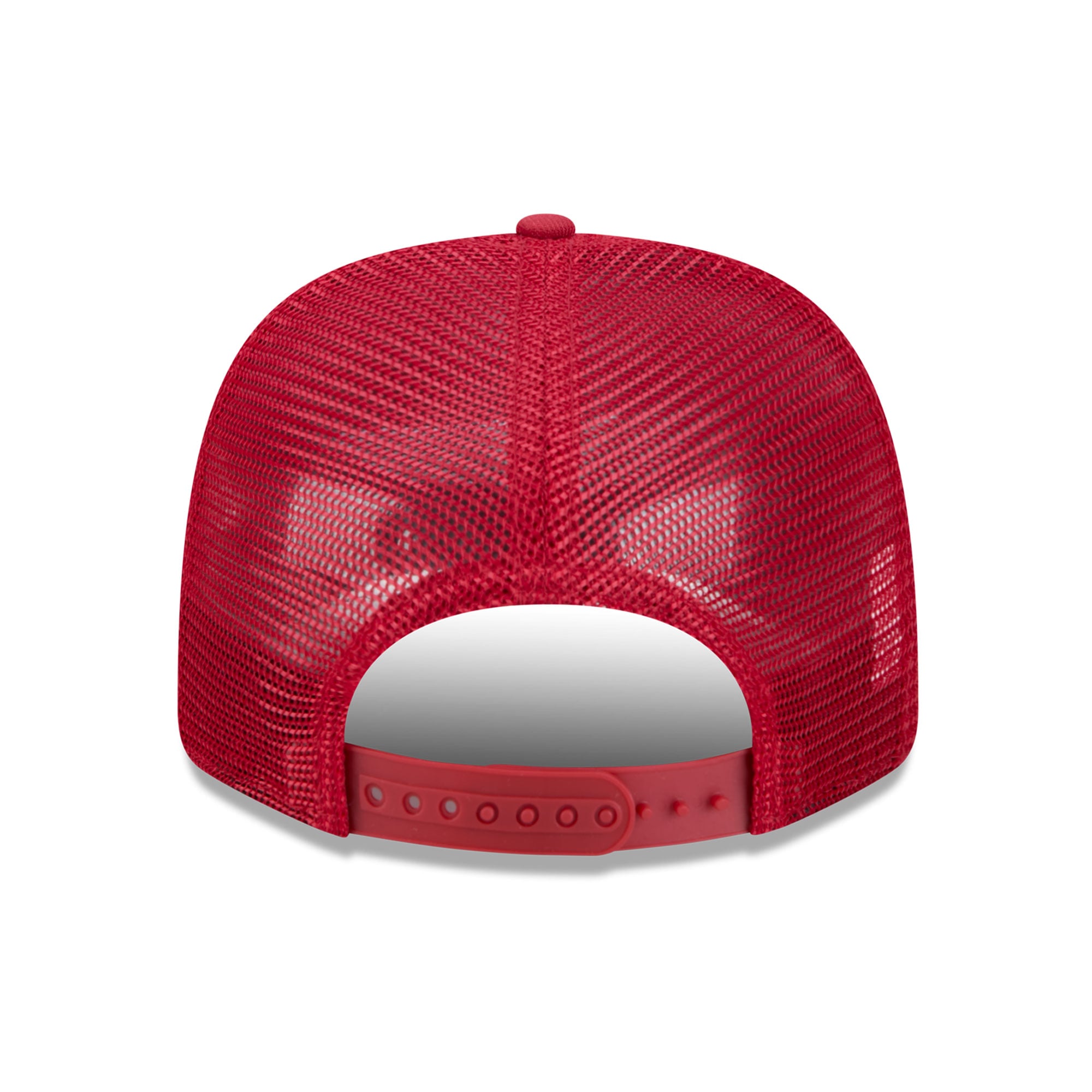 Casquette trucker ajustable New Era rouge Miami Heat 9SEVENTY pour homme