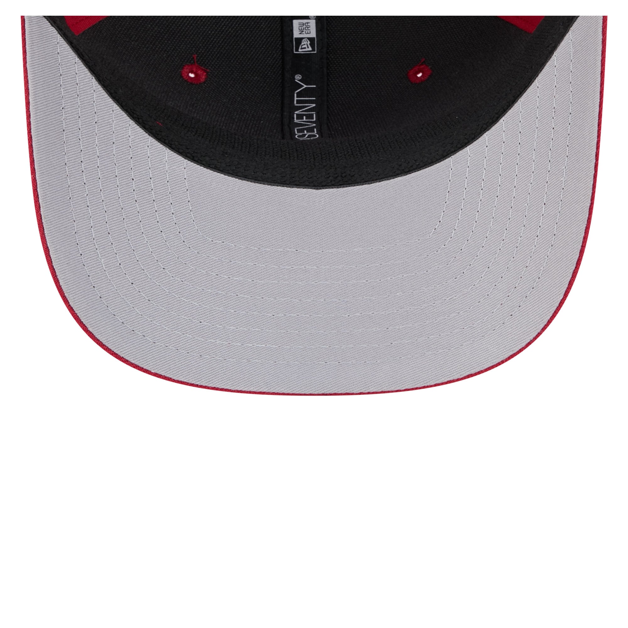 Men's New Era Red Miami Heat Tonal 9SEVENTY Adjustable Trucker Hat