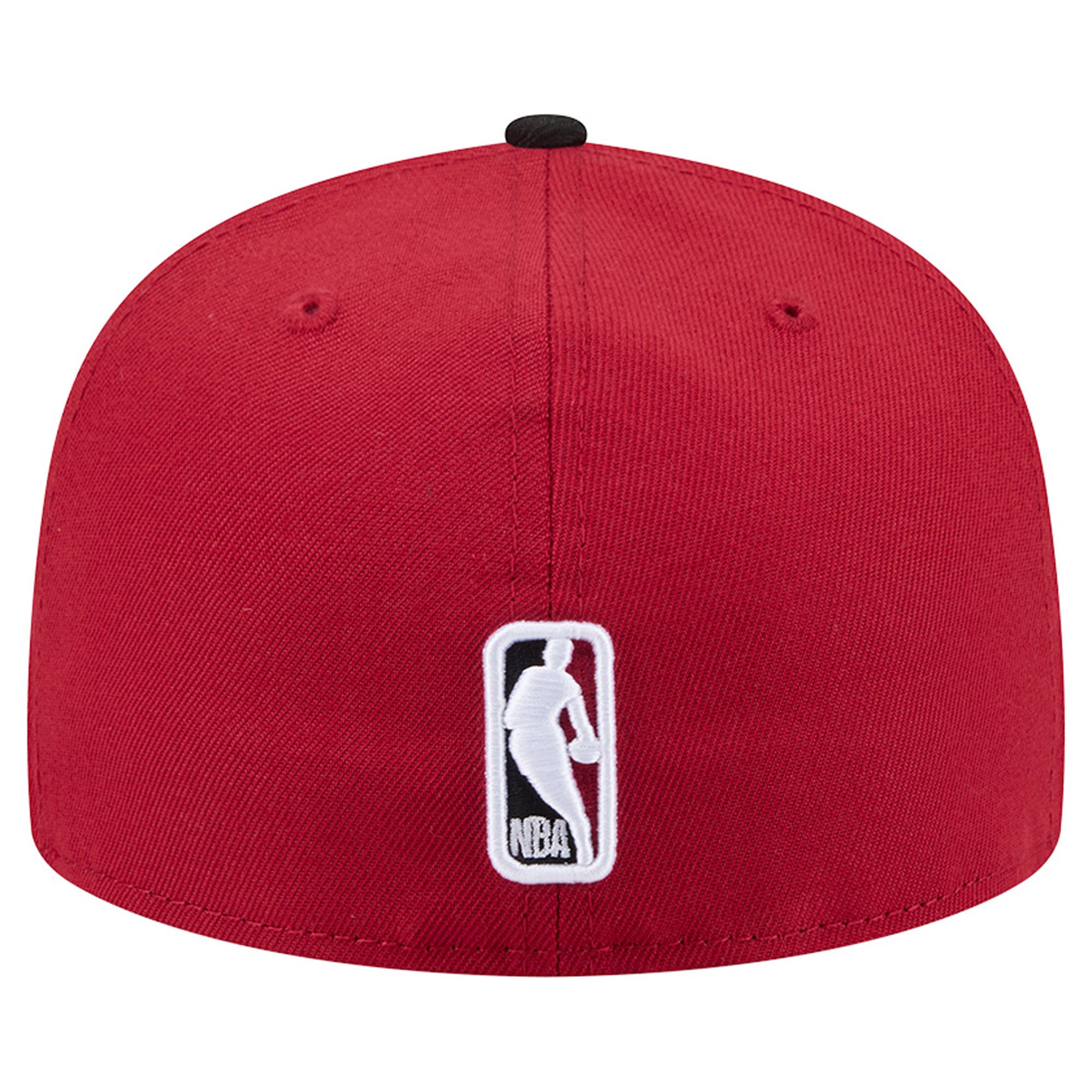 Men's New Era Red Miami Heat Two-Tone 59FIFTY Fitted Hat