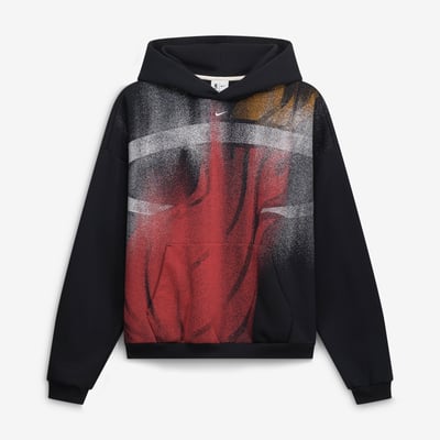 Men's Nike Black Miami Heat 2026 Standard Issue Practice Icon Fleece Pullover Hoodie
