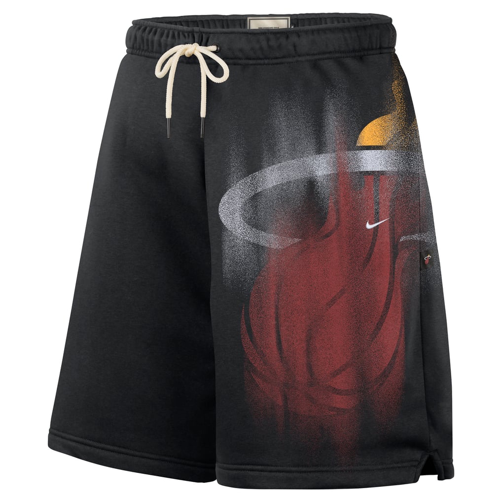 Men's Nike Black Miami Heat 2026 Standard Issue Practice Icon Fleece Shorts