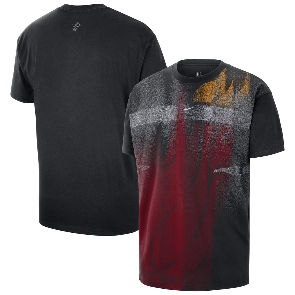 Men's Nike Black Miami Heat 2026 Standard Issue Practice Icon T-Shirt
