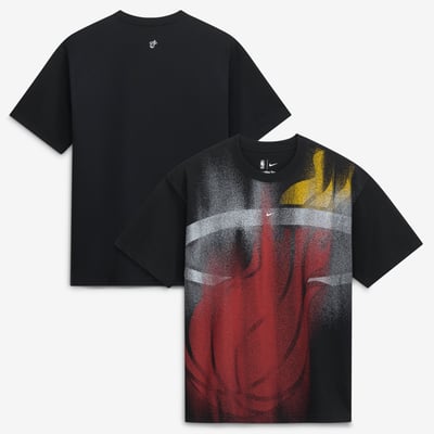 Men's Nike Black Miami Heat 2026 Standard Issue Practice Icon T-Shirt