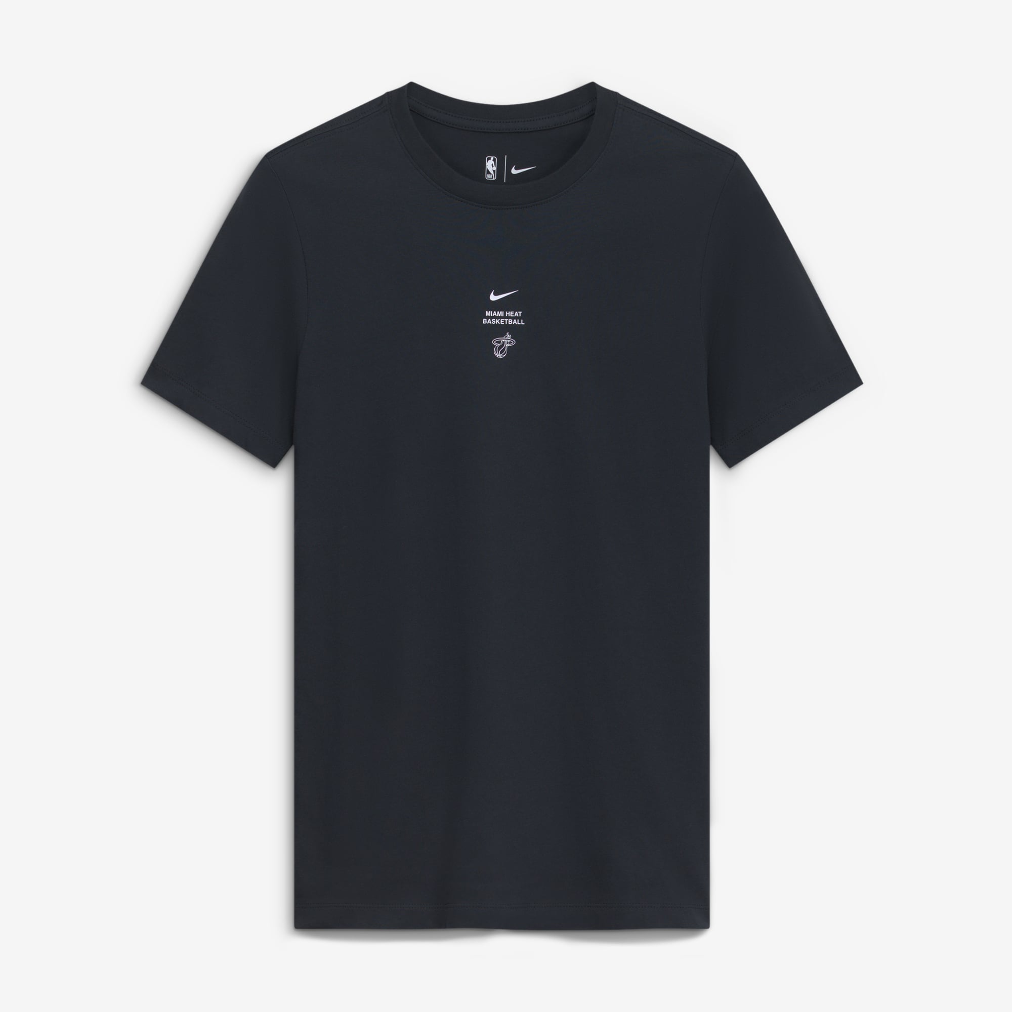 T-shirt d'entraînement Nike Miami Heat 2026 Standard Issue noir pour homme