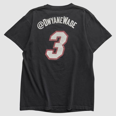 Miami Heat Majestic 2010s T-shirt - Black - S by Fanatics Real Vintage