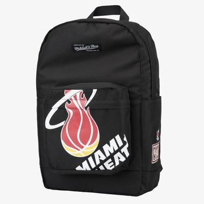 Miami Heat Mitchell & Ness Backpack - Black - Mens