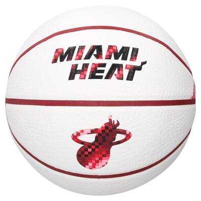 Miami Heat NBA Team Pixel Basketball