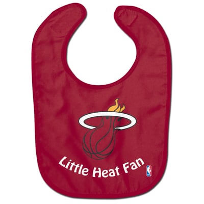 Miami Heat WinCraft Little Fan All-Pro Baby Bib
