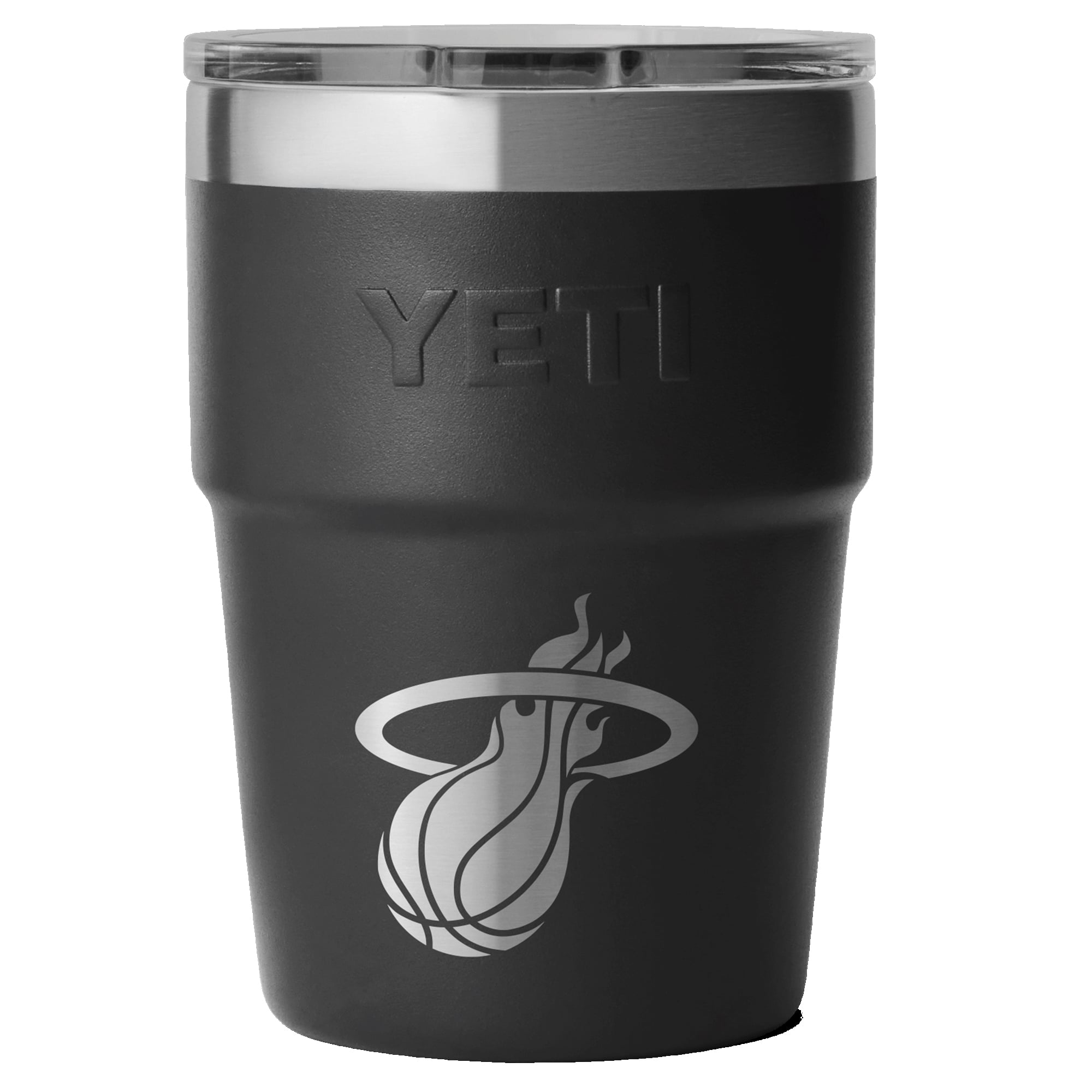 Gobelet empilable YETI Miami Heat Rambler de 473 ml (16 oz) avec couvercle MagSlider