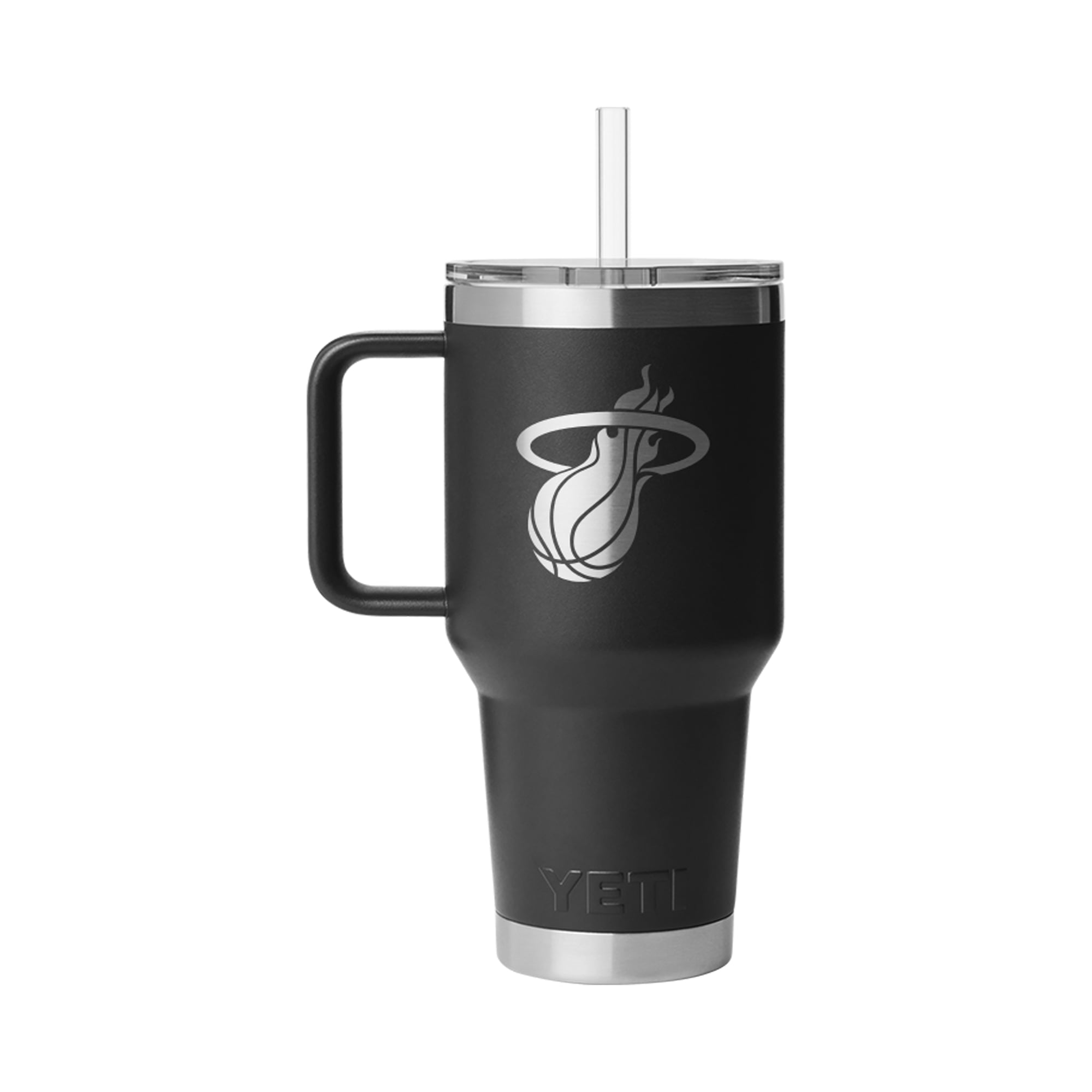 Mug à paille YETI Miami Heat Rambler 2.0 de 1 litre (35 oz