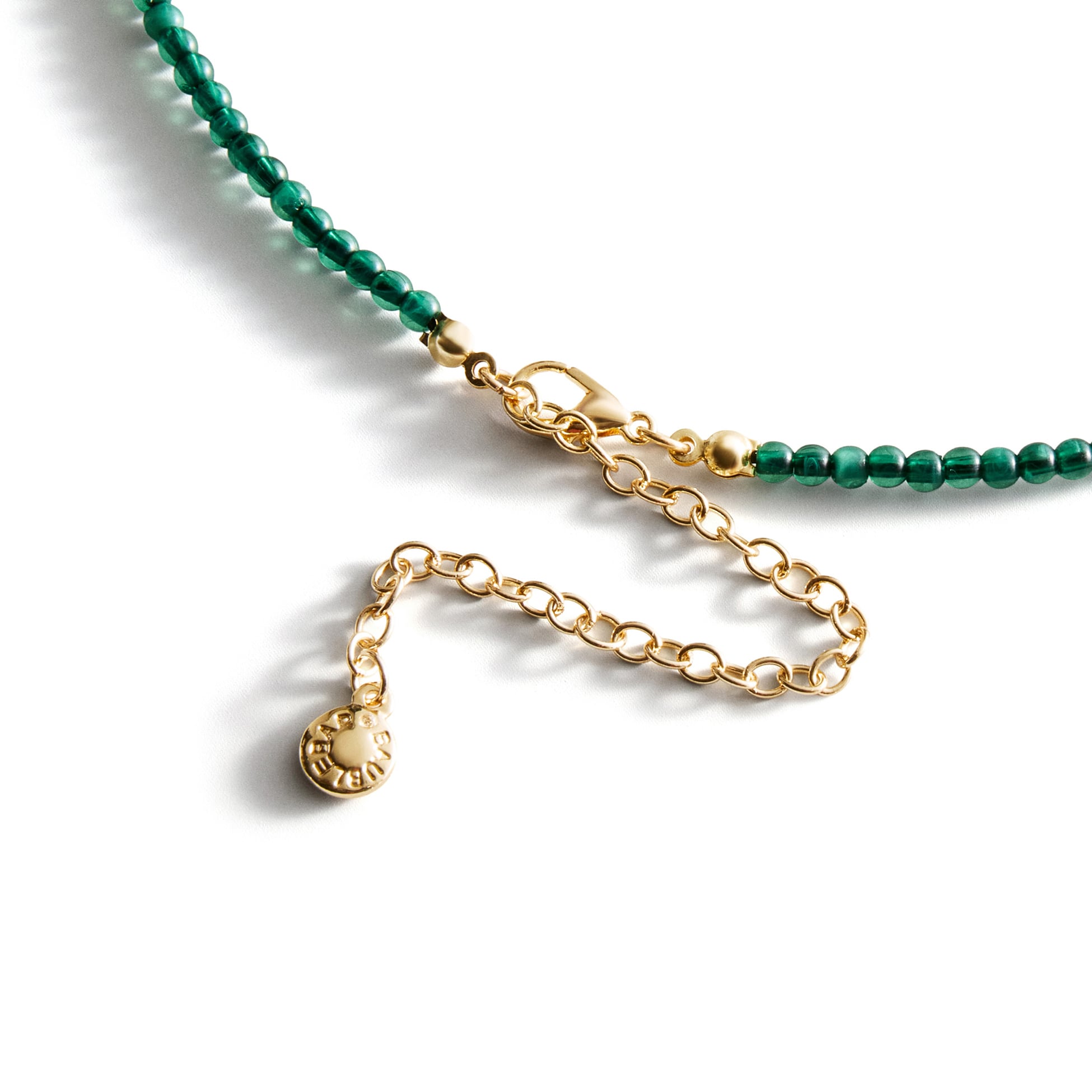 BaubleBar Miami Hurricanes Delicate Beaded Slogan Necklace