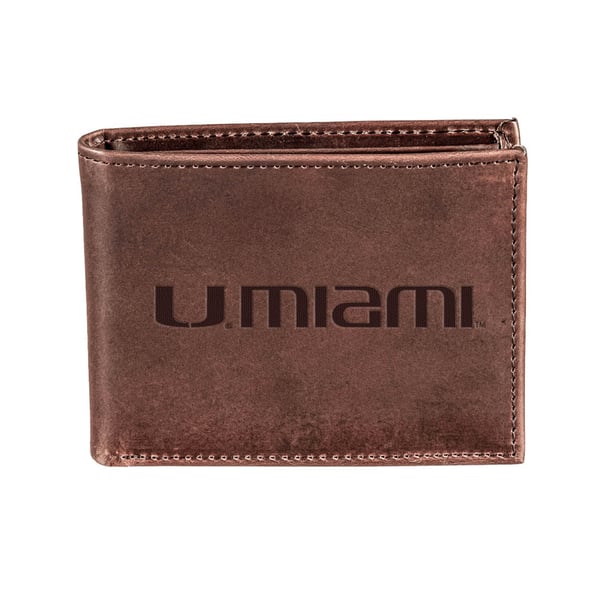 University of Miami Wallet, Miami Hurricanes Wallets, Money Clip モンシースイム