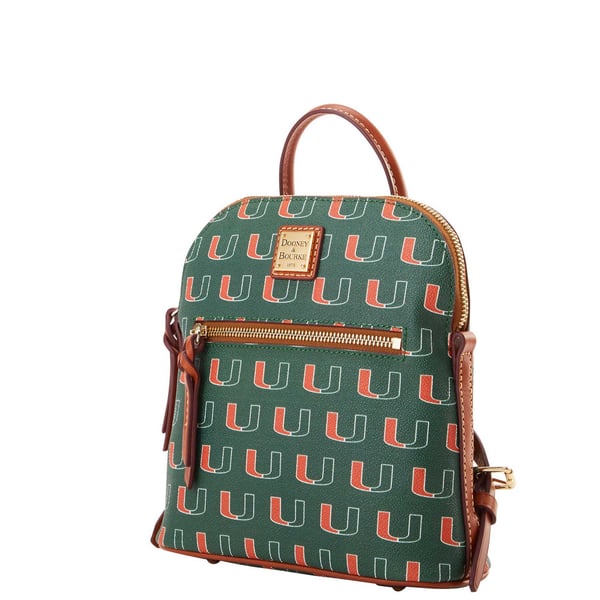 Dooney & Bourke Miami Hurricanes Small Backpack display picture 2