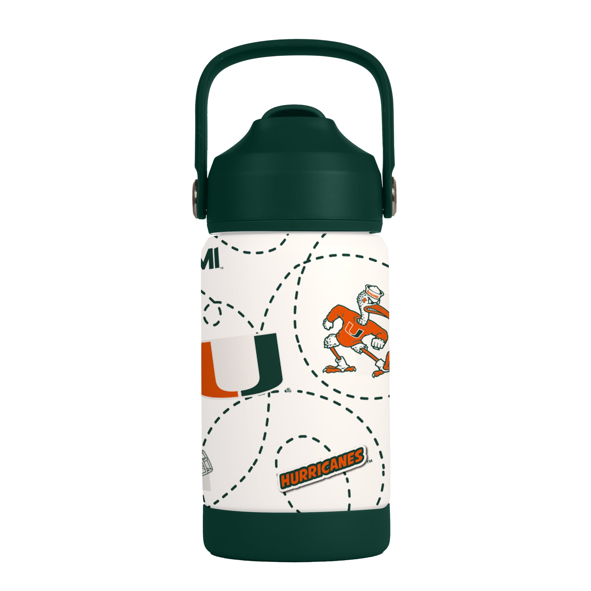 Bouteille mascotte de 35 cl des Hurricanes de Miami