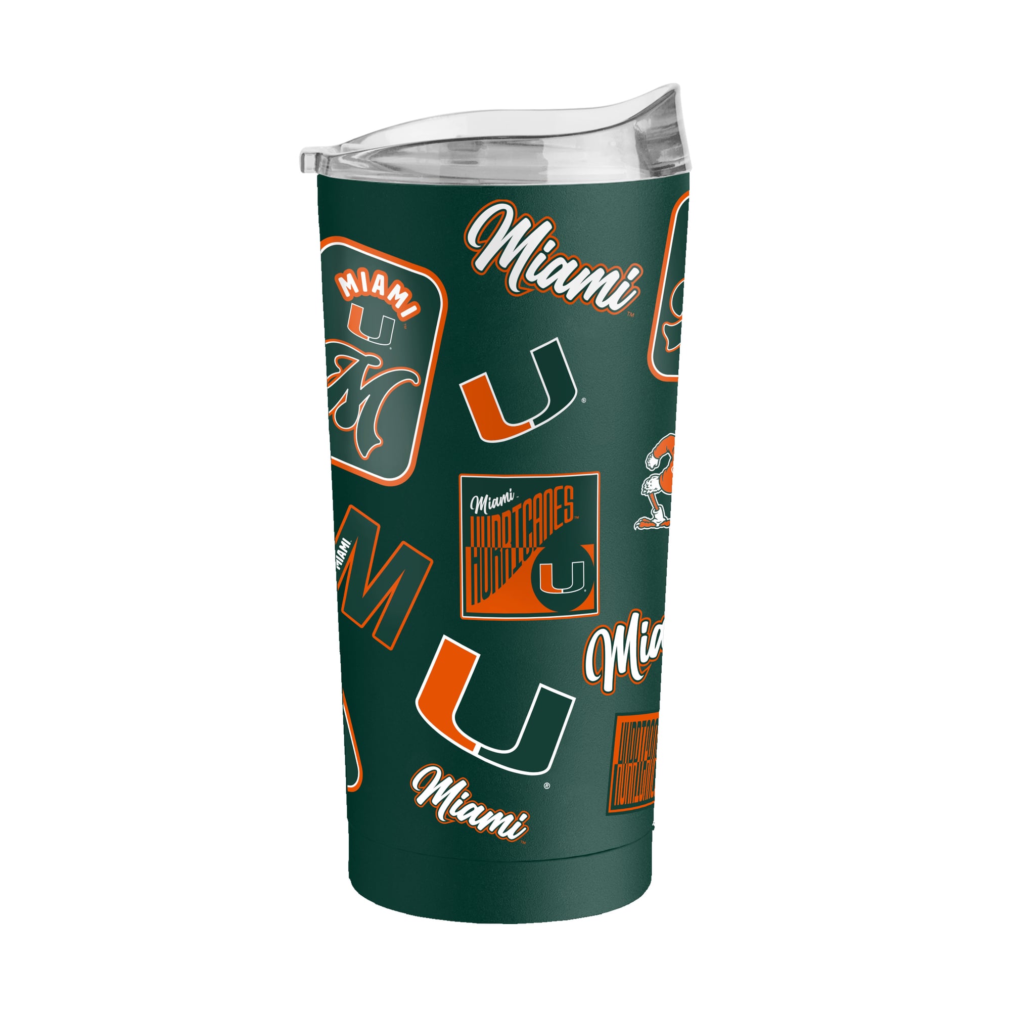 Gobelet isotherme Dreamweave de 59 cl (20 oz) à revêtement en poudre Logo Brands Miami Hurricanes