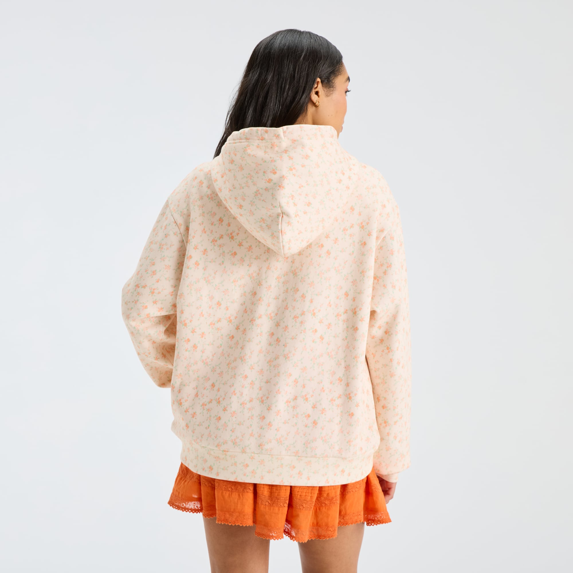 LoveShackFancy Women's Orange Miami Hurricanes Nacova Hoodie