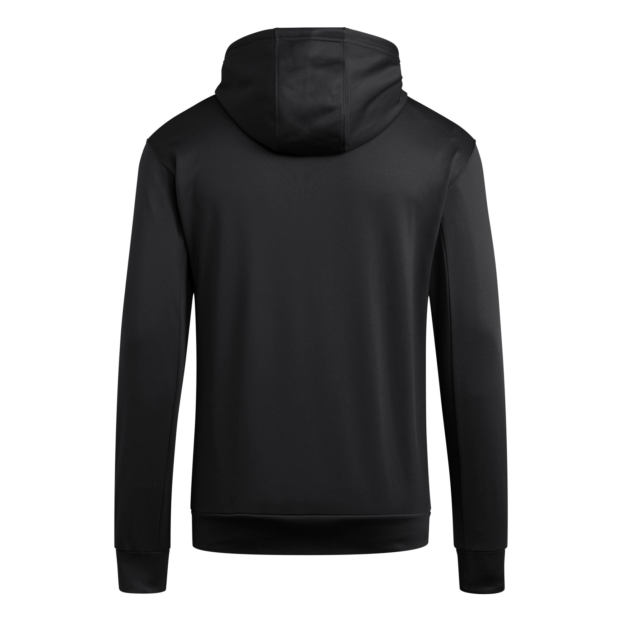 Men's adidas Black Miami Hurricanes Locker Logo Fleece Pullover Hoodie