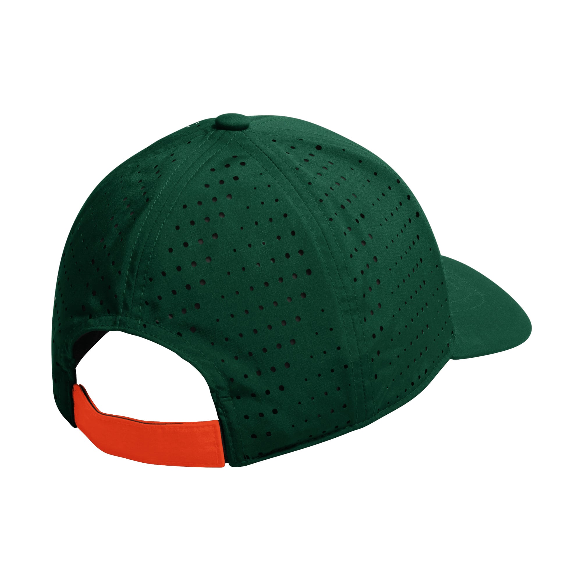 Casquette ajustable adidas verte Miami Hurricanes pour homme