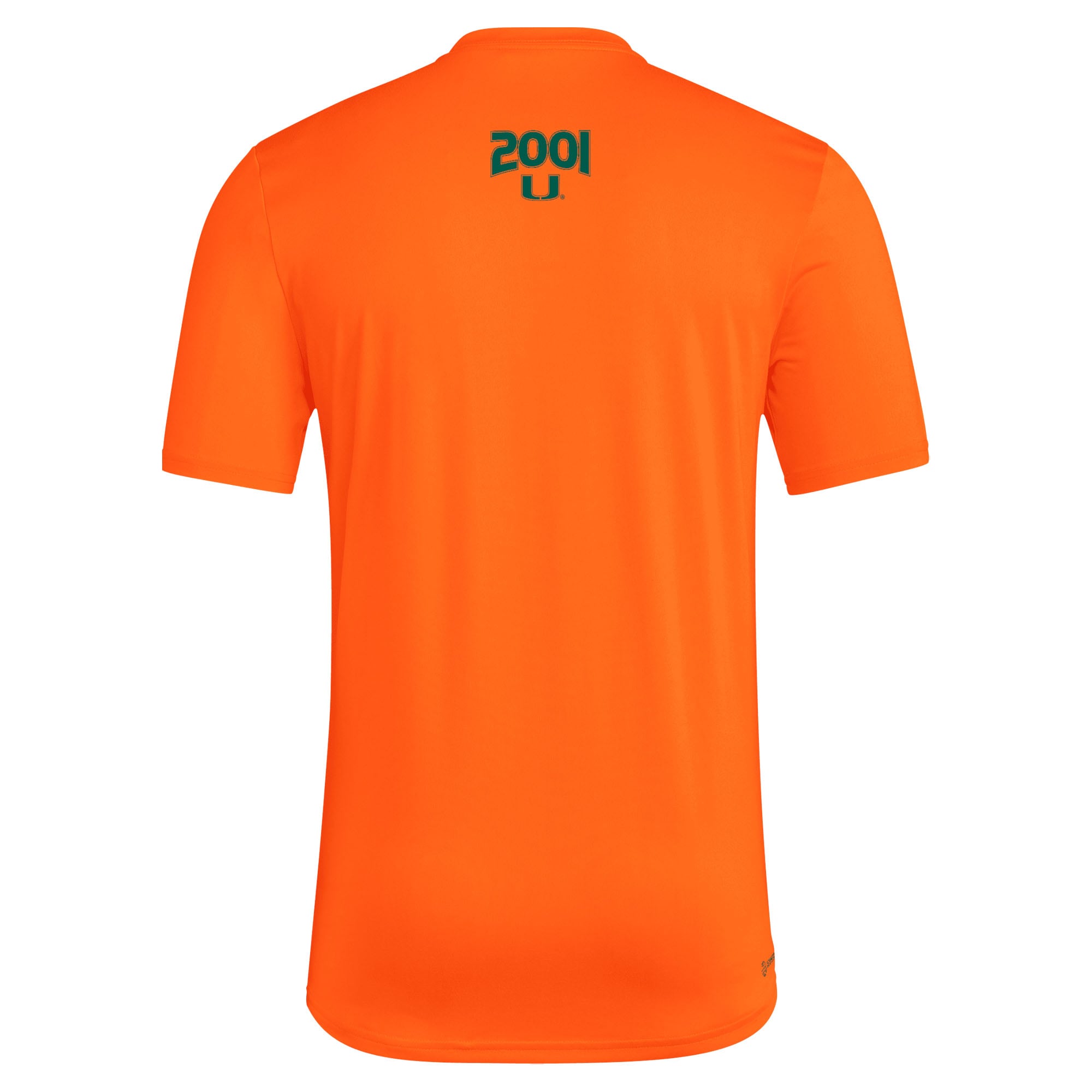 T-shirt d'avant-match adidas orange Miami Hurricanes « It's Back » pour homme