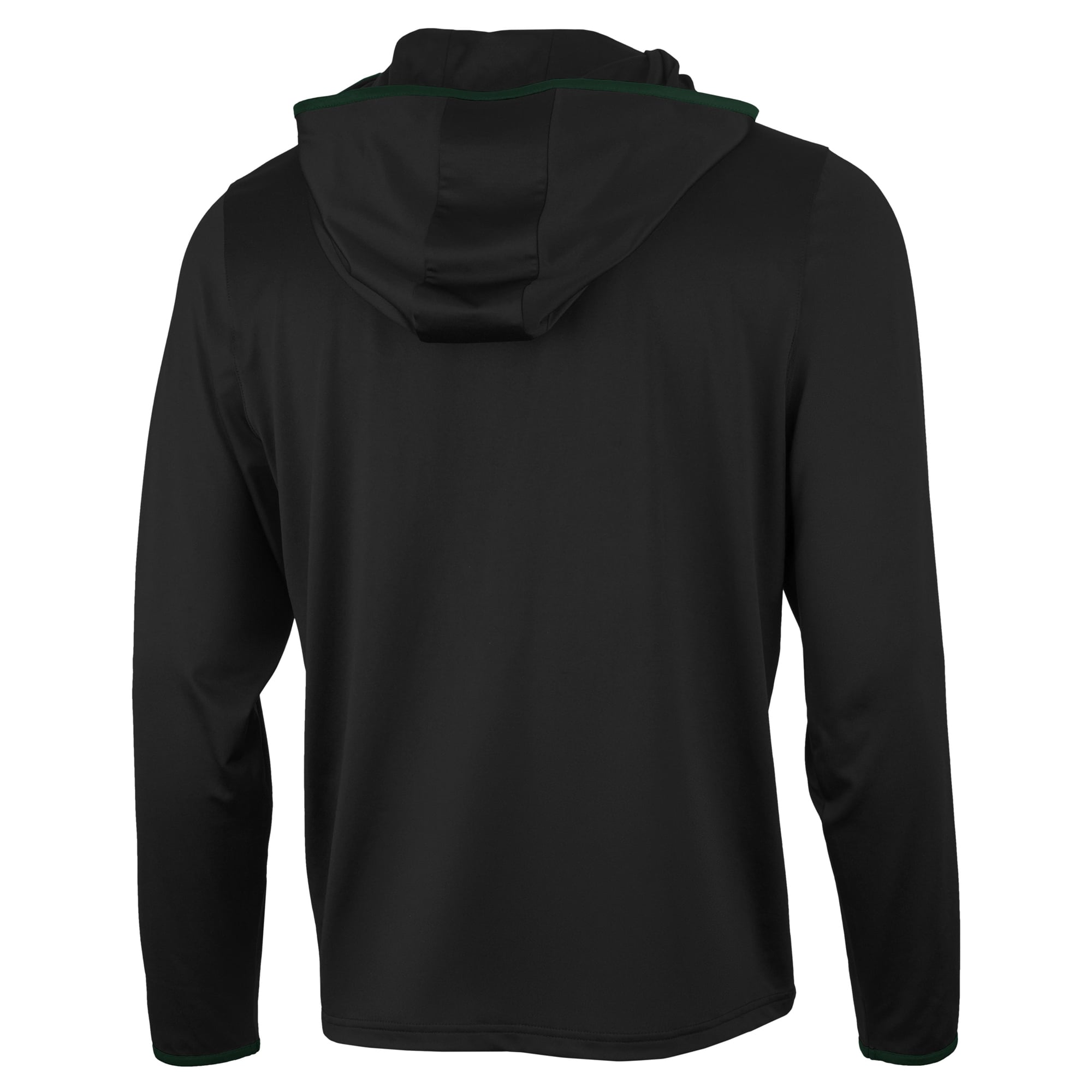 T-shirt à capuche manches longues Antigua Black Miami Hurricanes Brink Color Pop pour homme