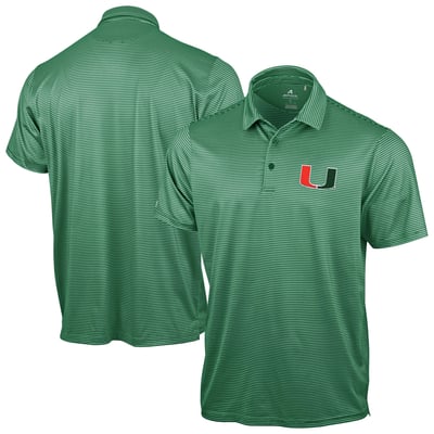 Miami Hurricanes Antigua Lineage Polo - Green