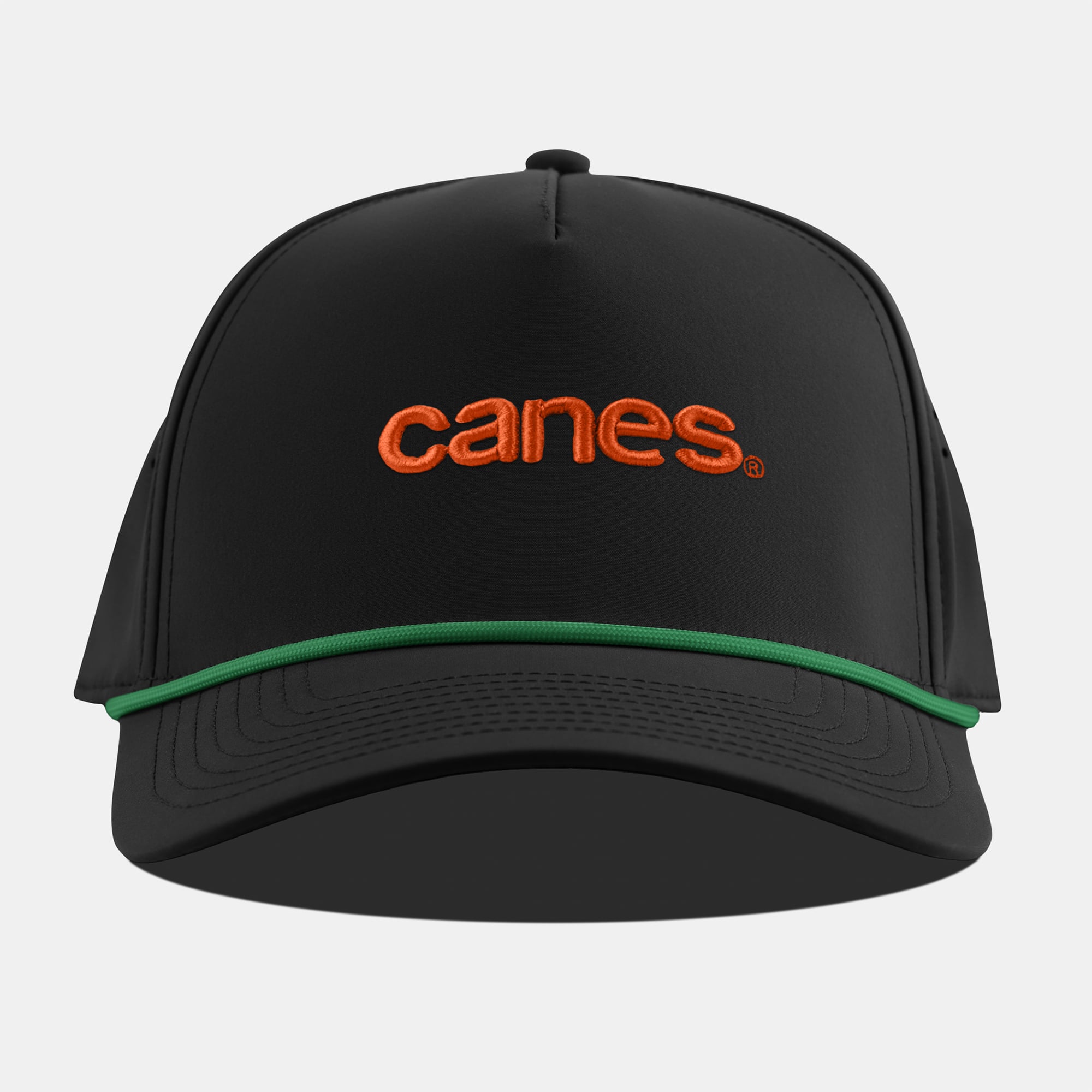 Men's Branded Bills  Black Miami Hurricanes Statement Adjustable Rope Hat