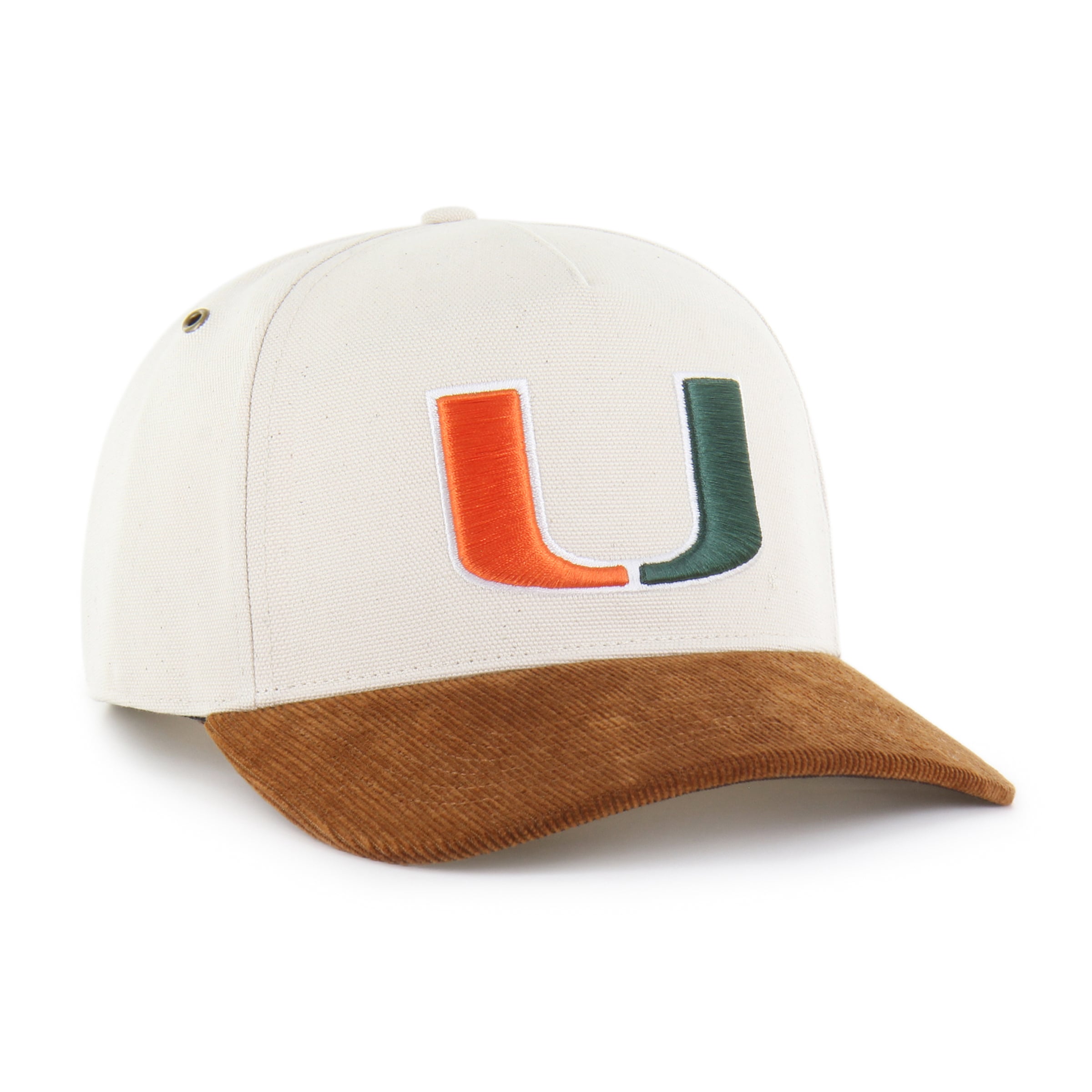 Casquette Carhartt x '47 Natural/Miami Hurricanes Undyed Relaxed Hitch pour homme