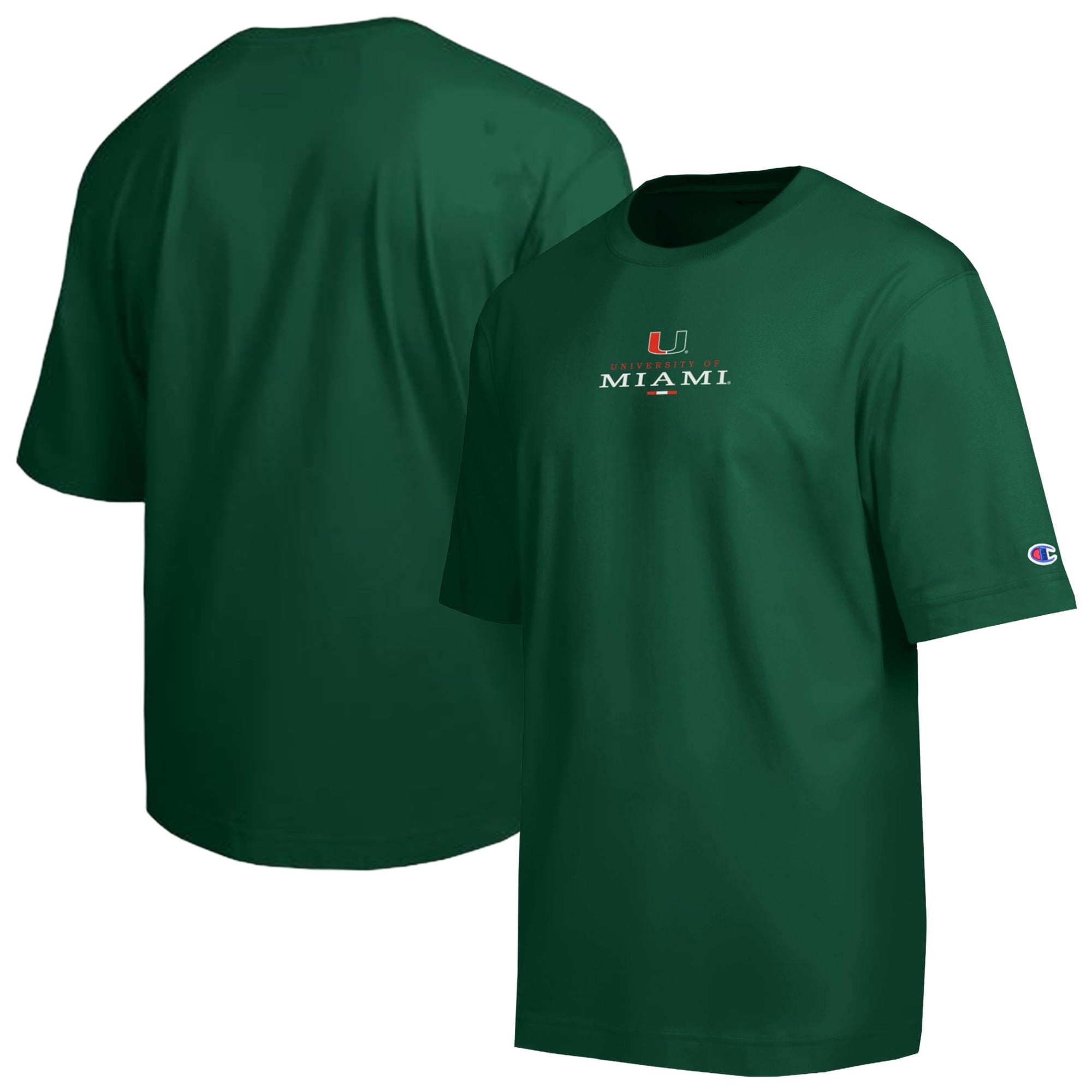 Men's Champion Green Miami Hurricanes All-Star T-Shirt