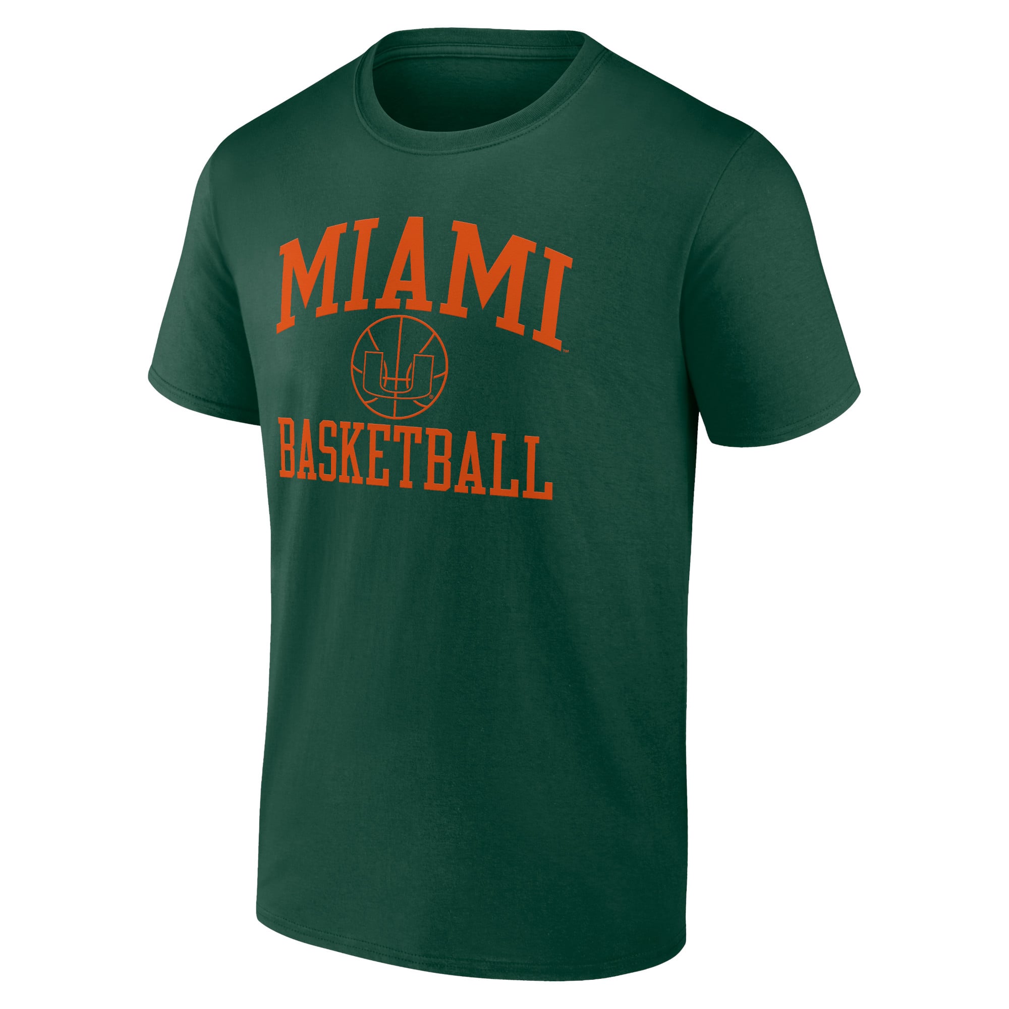 Men's Green Miami Hurricanes In Bounds T-Shirt