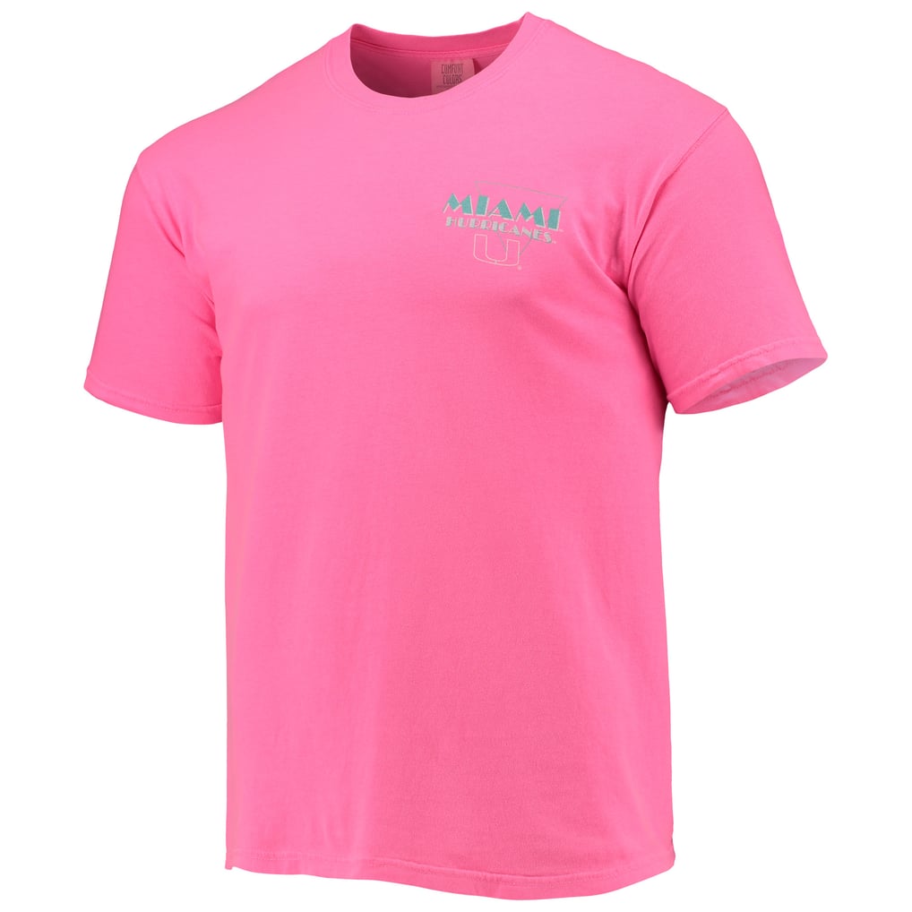 mens-pink-miami-hurricanes-  display picture 1