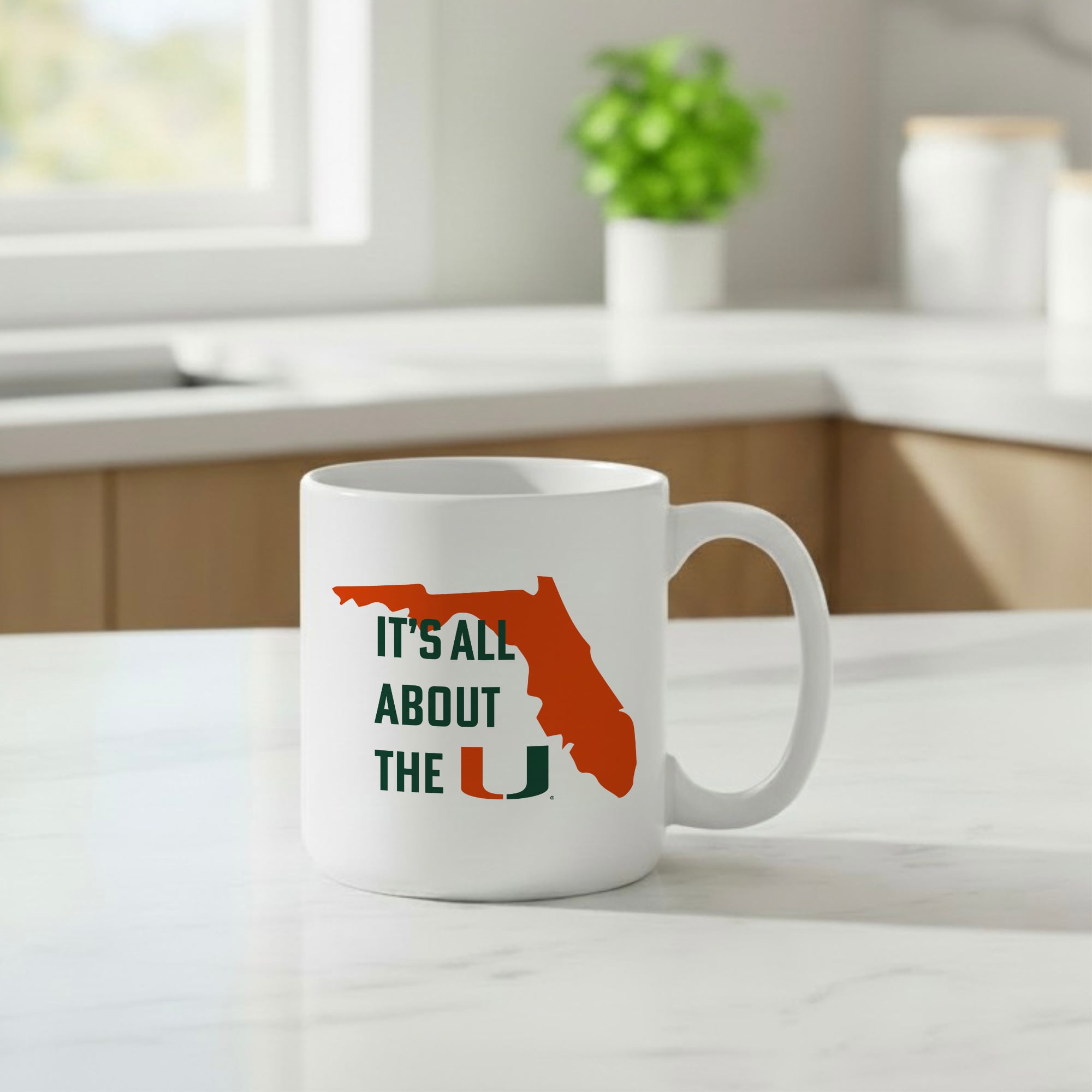 Ensemble de 2 tasses Miami Hurricanes de 59 cl « Mon État »