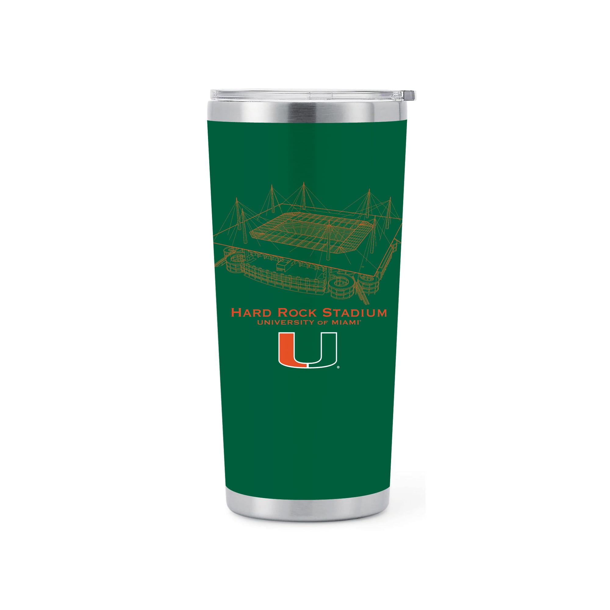 Miami Hurricanes 22oz. Stadium Tumbler